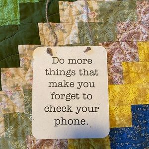 Great Reminder Hanging Sign